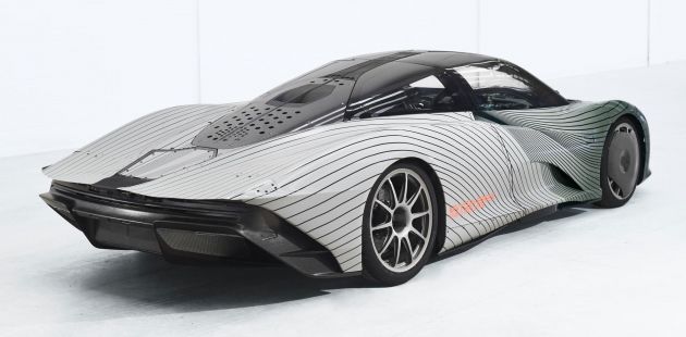 McLaren Speedtail starts year-long test programme