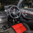 Mercedes-AMG GLC63 and GLC63 Coupe launched in Malaysia – 503 hp, 700 Nm; RM916k and RM934k