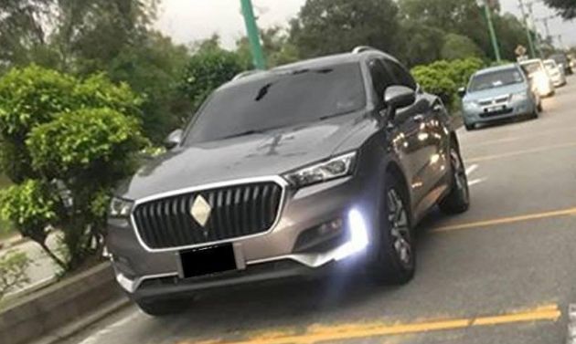 Borgward BX5 doing road trials – local launch in 2019