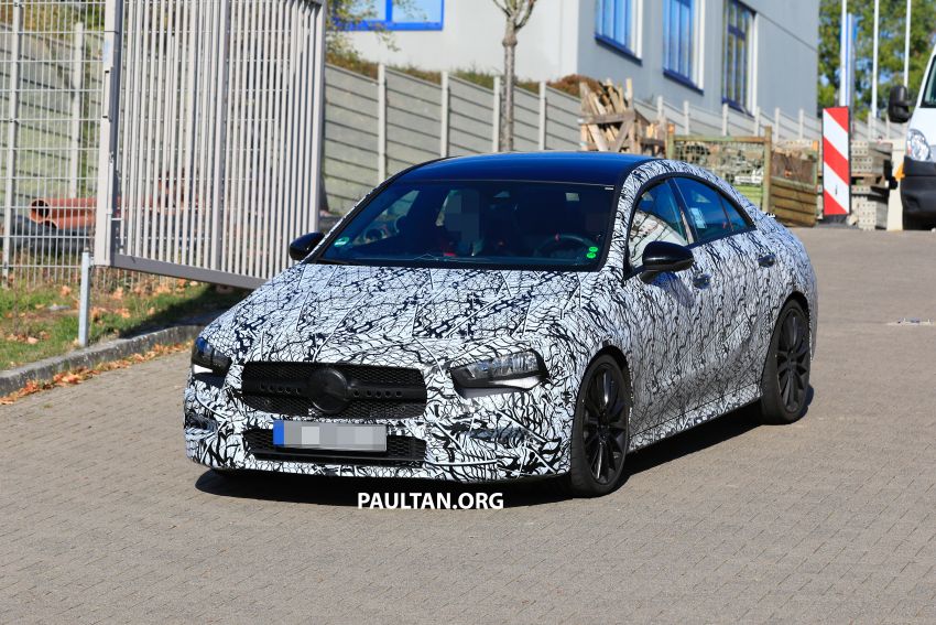 C118 Mercedes-AMG CLA35, CLA45 spotted testing 904848