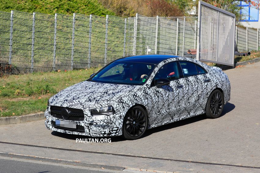 C118 Mercedes-AMG CLA35, CLA45 spotted testing 904849
