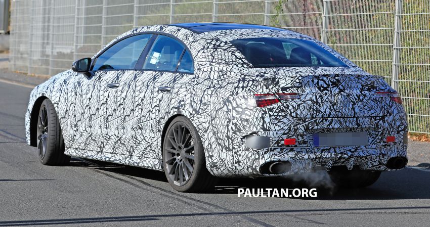 C118 Mercedes-AMG CLA35, CLA45 spotted testing 904853