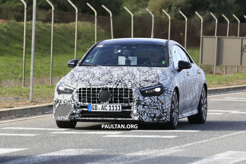 C118 Mercedes-AMG CLA35, CLA45 spotted testing 904856