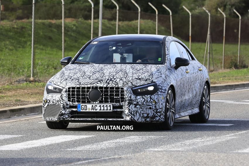 C118 Mercedes-AMG CLA35, CLA45 spotted testing 904857