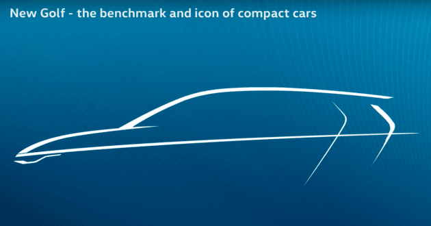 Volkswagen Golf Mk8 teased ahead of Q3 2019 debut