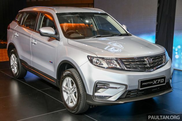 Proton X70 SUV – between 200-300 bookings daily since launch; CKD production could start in Oct 2019