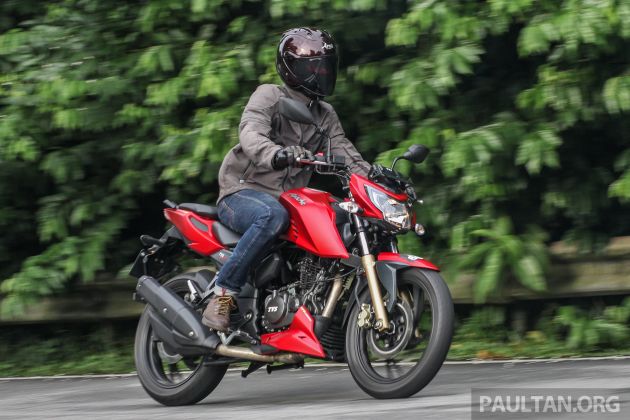 PANDANGAN AWAL: TVS Apache RTR200 – RM10,950
