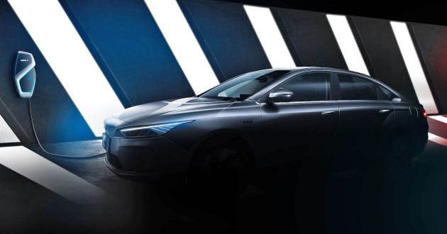 Geely GE11 – teaser sedan elektrik penuh mula disiar