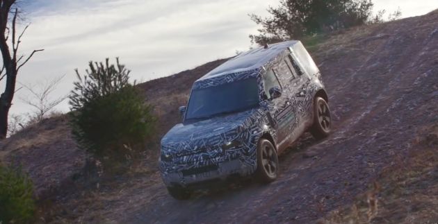 Land Rover Defender 2020 – video teaser disiar