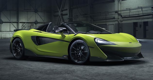 McLaren 600LT Spider revealed – 0-100 km/h in 2.9s