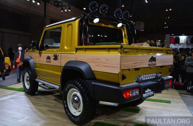 TAS2019: Suzuki Jimny Sierra Pick-up Concept – jelmaan semula Toyota BJ40 dalam era moden!