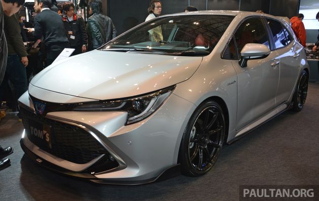 TAS2019: TOM’S Corolla Sport – tampil lebih agresif