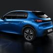 2019 Peugeot 208 unveiled with 340 km electric model