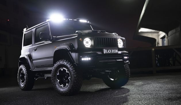 Suzuki Jimny Black Bison Edition revealed in the metal