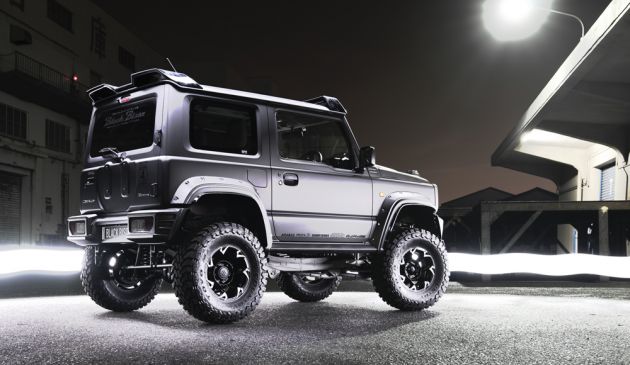 Suzuki Jimny Black Bison Edition revealed in the metal