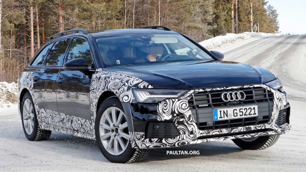 SPYSHOTS: Audi A6 allroad in production clothes
