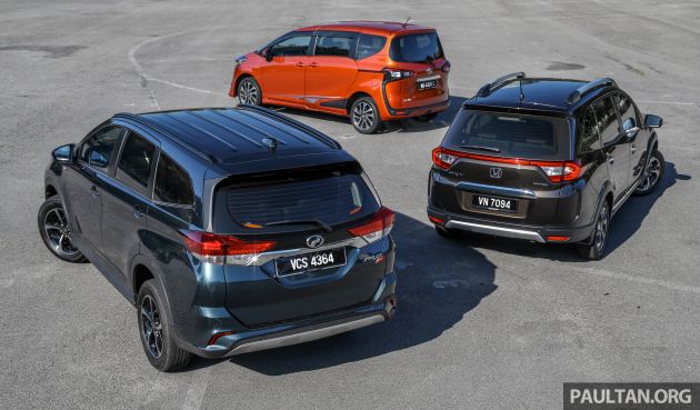 Driven Web Series 2019: affordable seven-seaters – new Perodua Aruz vs Honda BR-V vs Toyota Sienta