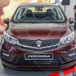 Tun Mahathir unveils 2019 Proton Iriz and Persona facelifts for public debut; over 8,000 bookings so far