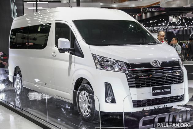 Bangkok 2019: New Toyota Commuter passenger van