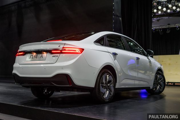 Geometry A – model elektrik sepenuhnya dari jenama baharu di bawah Geely, diperkenalkan di Singapura