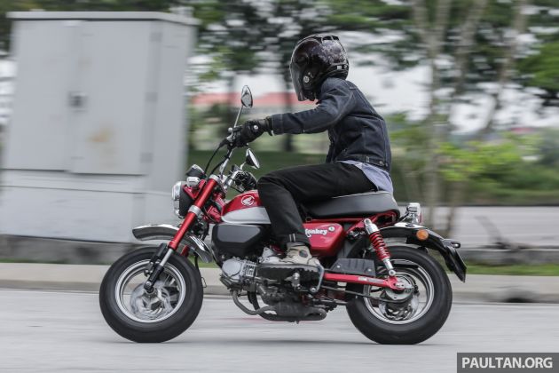TUNGGANG UJI: Honda Monkey – mesin keriangan