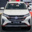 Perodua Aruz SUV new GearUp accessories – front and rear skirt, centre armrest, seat and tonneau covers