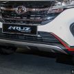 Perodua Aruz SUV new GearUp accessories – front and rear skirt, centre armrest, seat and tonneau covers