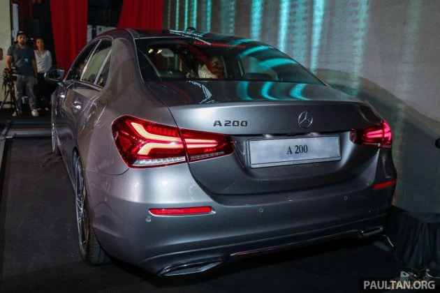 V177 Mercedes-Benz A-Class Sedan launched in Malaysia – A200 and A250 at RM230k and RM268k