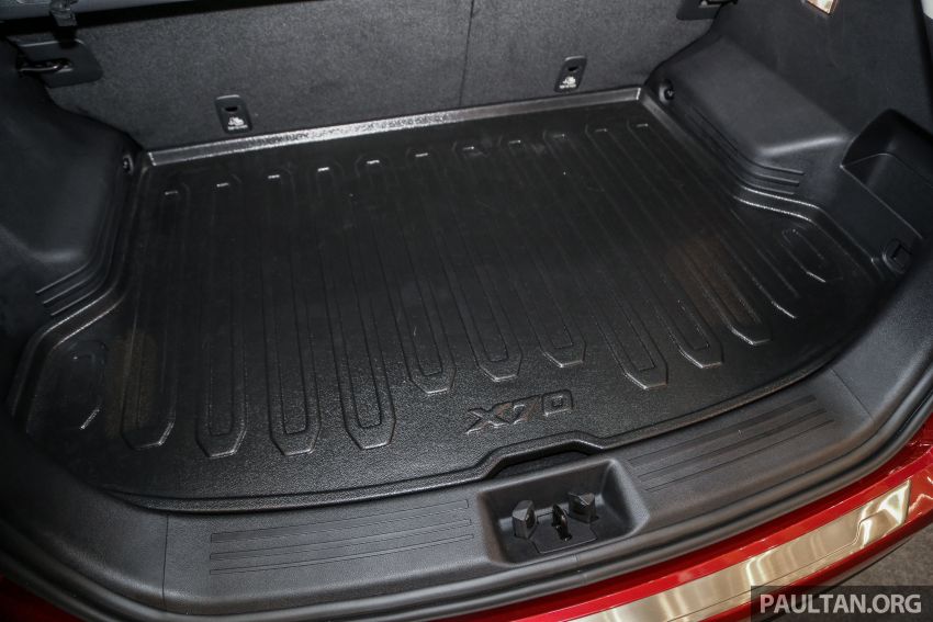 Official Proton X70 accessories for exterior and cabin 951095