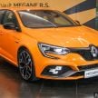 Renault Megane RS 280 Cup officially launched in Malaysia – manual and dual-clutch, from RM280k