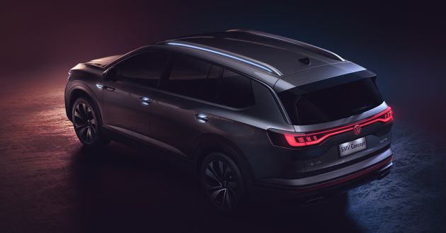 Volkswagen SMV Concept – 5.1m-long, 7-seat SUV!