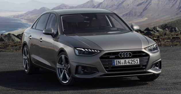 B9 Audi A4 gets a second facelift – revised styling and equipment list; new 12-volt mild hybrid engines