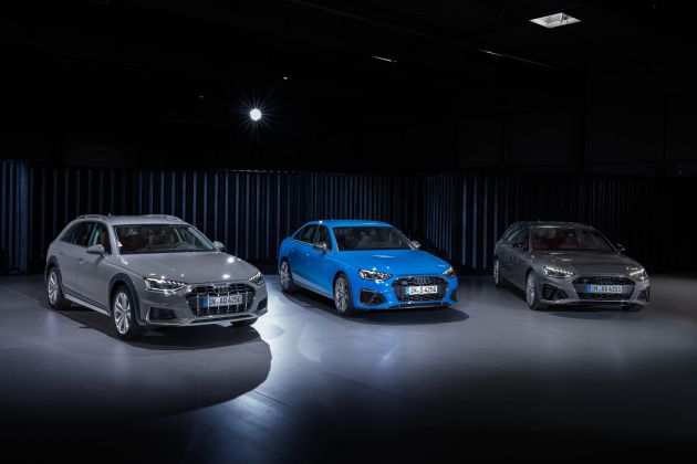 B9 Audi A4 gets a second facelift – revised styling and equipment list; new 12-volt mild hybrid engines