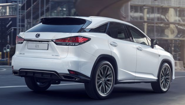 2020 Lexus RX facelift – minor nip/tuck, added tech/kit