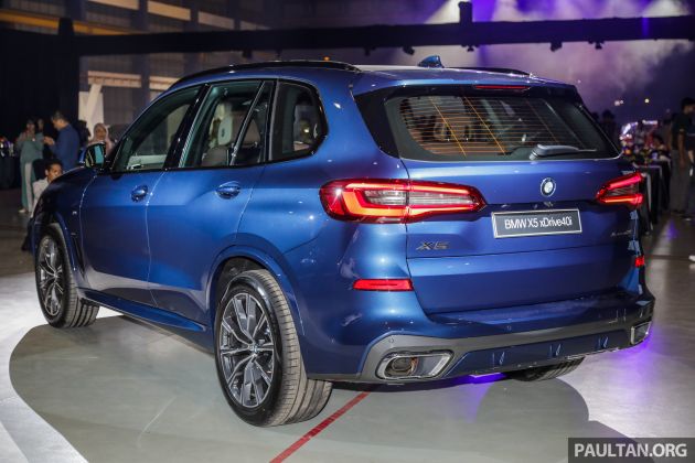 BMW X5 G05 – hanya varian xDrive40i M Sport dibawa ke Malaysia, harga RM618,800, kuasa 335 hp/450 Nm