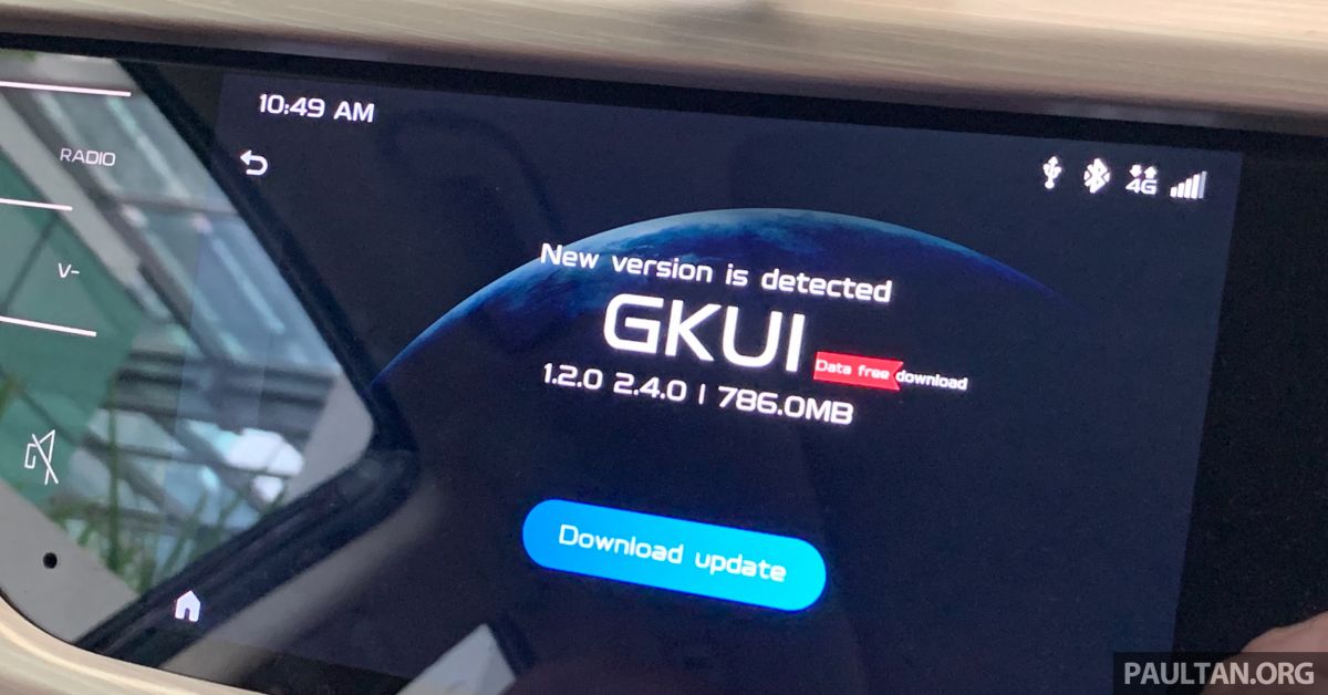 Proton X70: New OTA update for head unit detailed