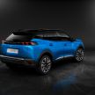 2019 Peugeot 2008 revealed – based on new 208 with lots of tech, electric e-2008 variant with 310 km range