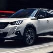 2019 Peugeot 2008 revealed – based on new 208 with lots of tech, electric e-2008 variant with 310 km range