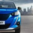 2019 Peugeot 2008 revealed – based on new 208 with lots of tech, electric e-2008 variant with 310 km range
