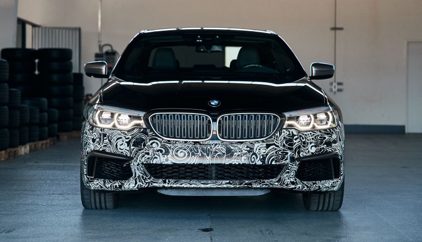 BMW Power BEV –  sub three-second, 710 hp all-electric experimental unit hidden under a 5 Series shell 976685