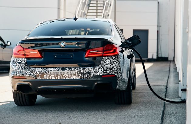 BMW Power BEV –  sub three-second, 710 hp all-electric experimental unit hidden under a 5 Series shell