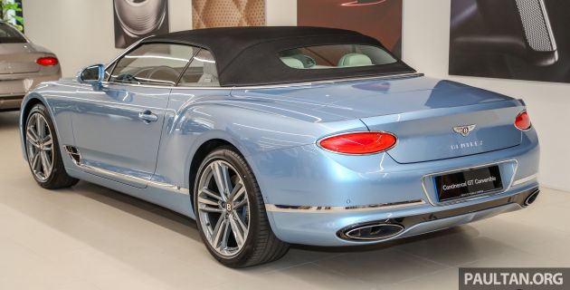 Bentley Continental GT Convertible dilancarkan di Malaysia – harga jangkaan bermula RM2.2 juta