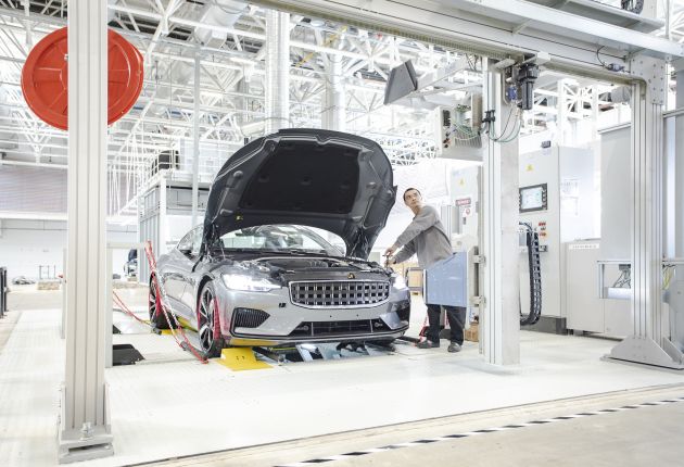 Polestar rolls out final prototypes from Chengdu plant