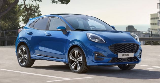 Ford Puma 2019 guna enjin 1.0L EcoBoost hibrid, ruang barang fleksibel dan banyak ciri keselamatan