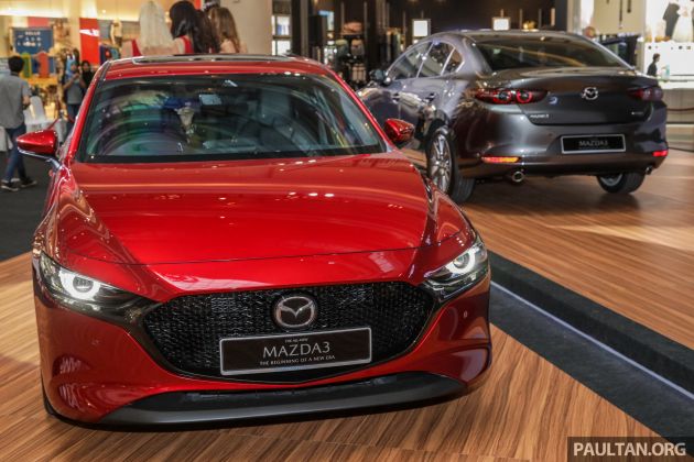 2019 Mazda 3 launched in Malaysia – hatchback and sedan; three variants; price from RM140k to RM160k