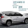 2019 Mitsubishi Pajero Sport debuts in Thailand – new look, updated kit list; price from 1.299 million baht
