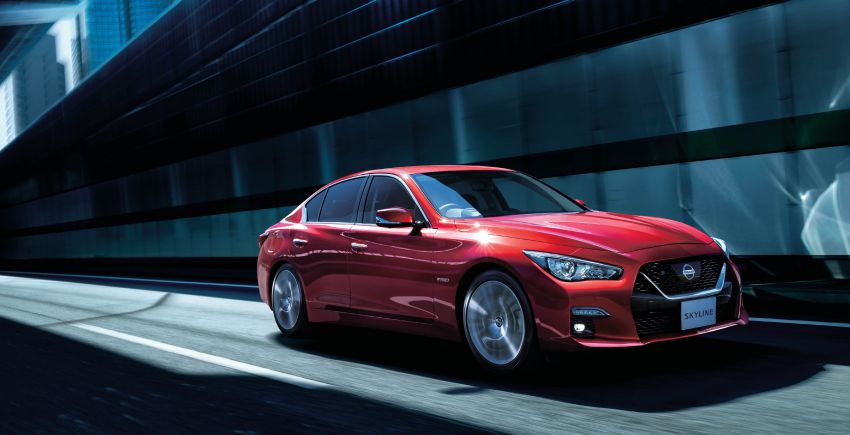 2019 Nissan Skyline facelift debuts in Japan – ProPilot 2.0; GT-R-inspired styling; up to 405 PS twin-turbo V6 986060