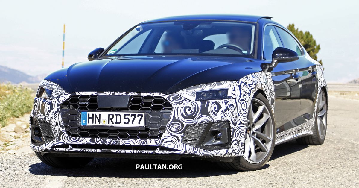 SPIED: 2020 Audi A5 Sportback facelift – big restyle!