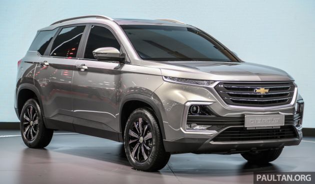 Chevrolet rancang memperkenalkan tiga SUV baharu untuk Thailand, Captiva akan mendahului produksi