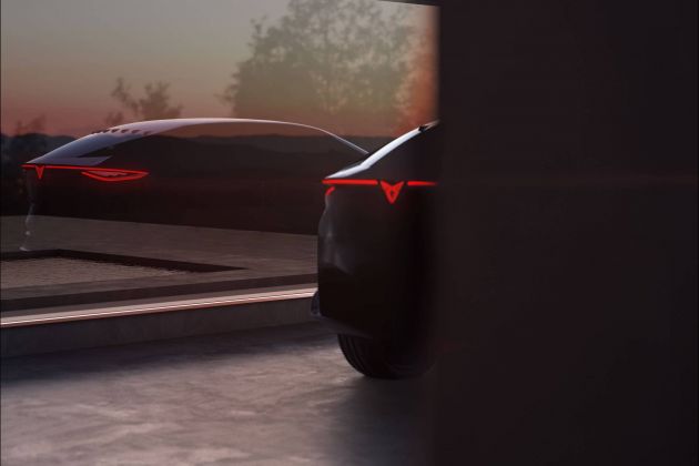 Cupra A-SUVe interior teased, to debut at Frankfurt